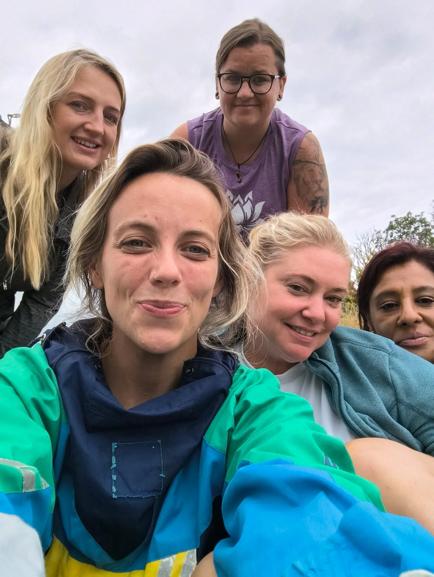 A moment from a Hike2Heal walk