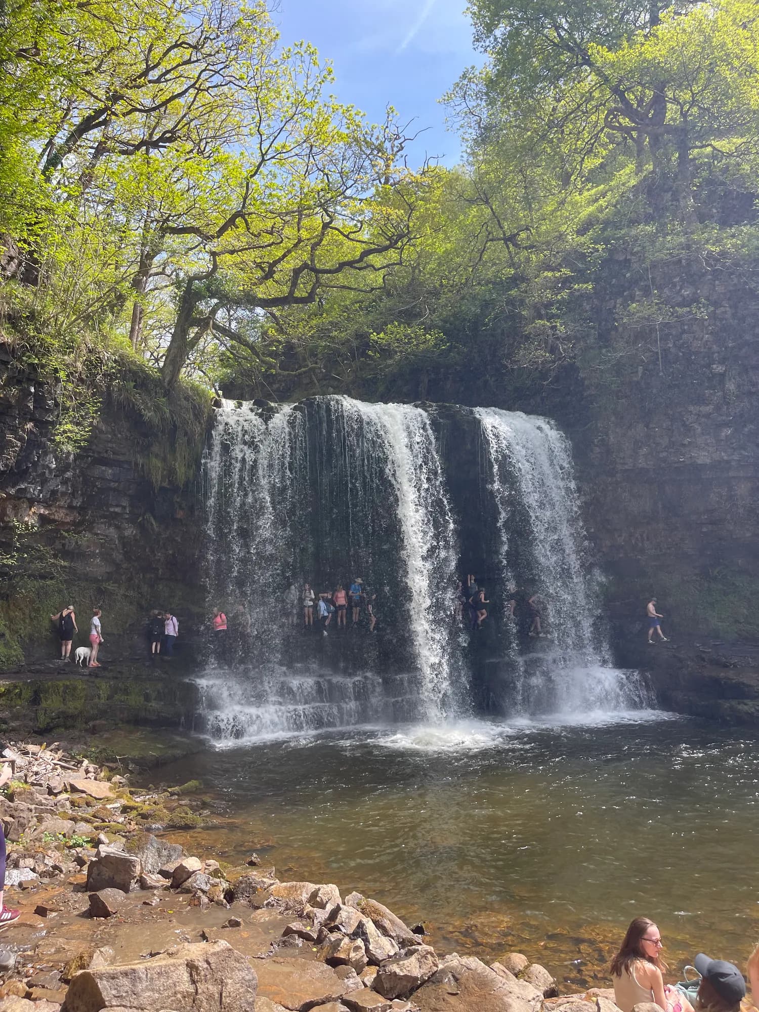 A moment from a Hike2Heal walk